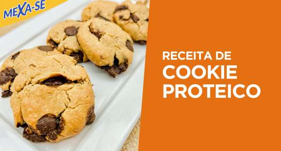 Receita: Cookie proteico