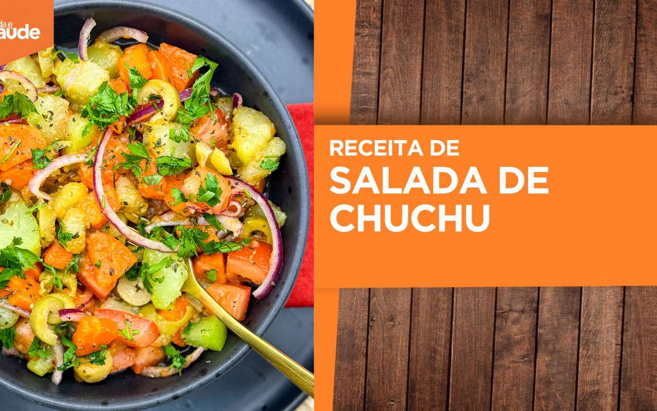 Receita: Salada de chuchu