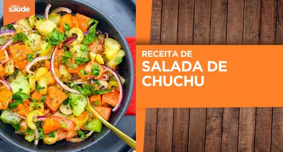 Receita: Salada de chuchu