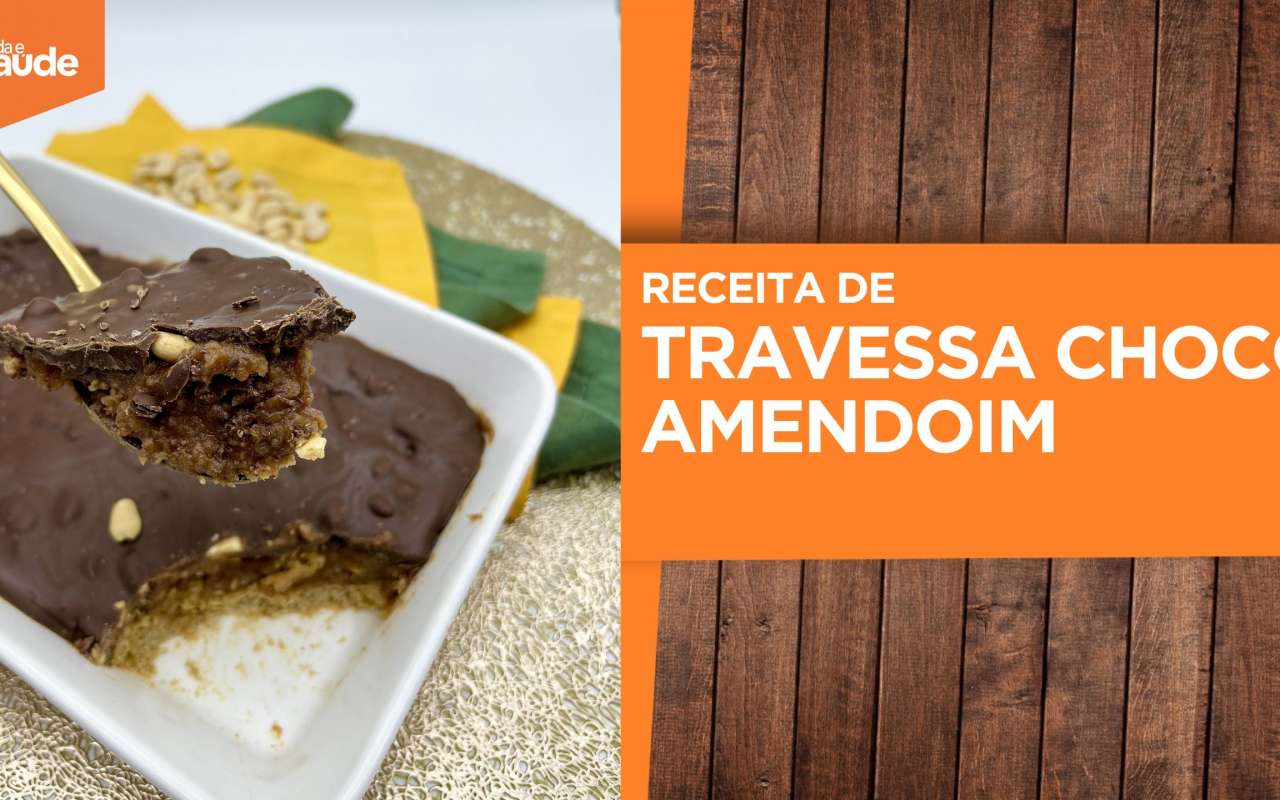 Receita: Travessa choco amendoim