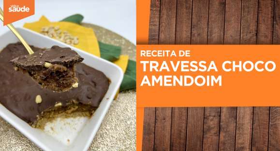 Receita: Travessa choco amendoim