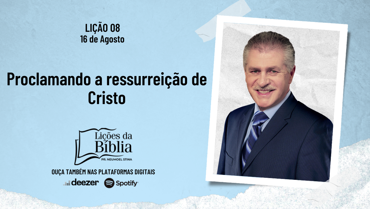 Proclamando a ressurreição de Cristo