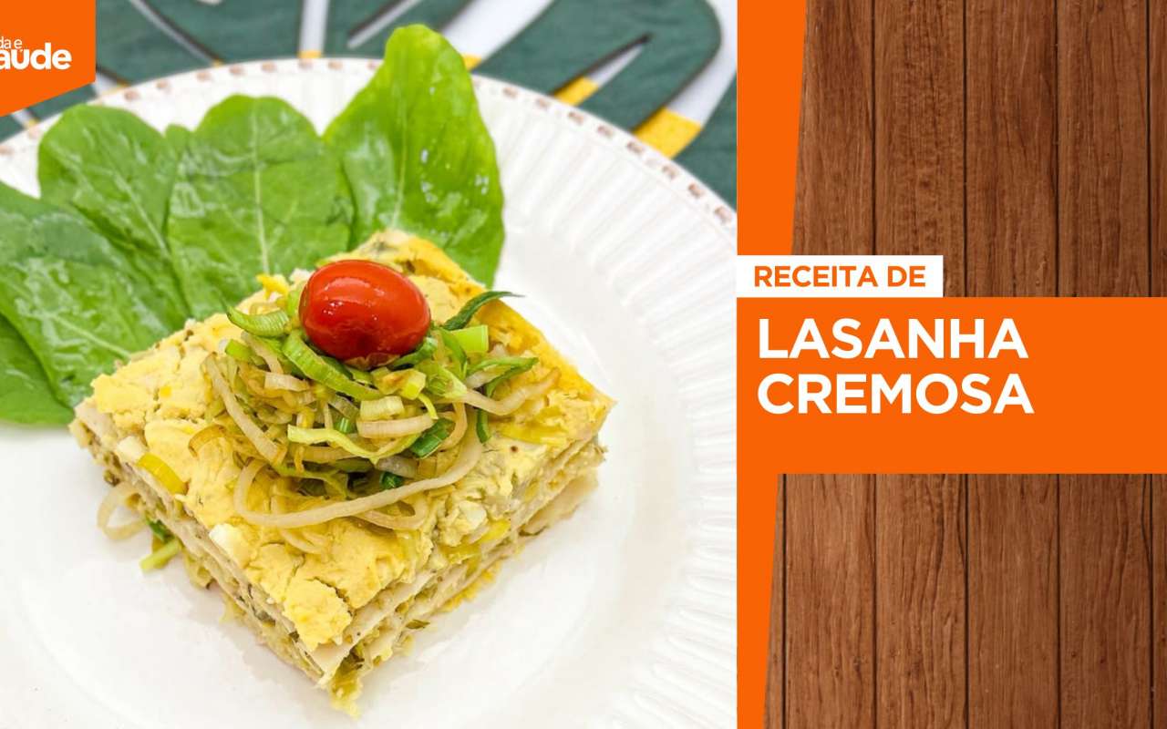 Receita: Lasanha cremosa