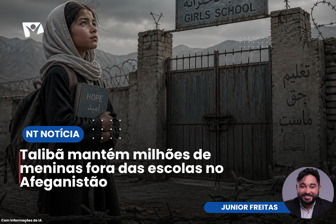 Talibã mantém milhões de meninas fora das escolas no Afeganistão