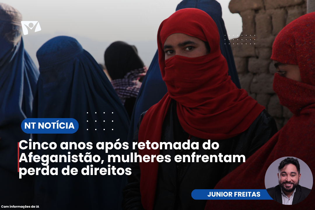 Cinco anos após retomada do Afeganistão, mulheres enfrentam perda de direitos