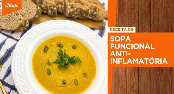 Receita: Sopa funcional anti-inflamatória