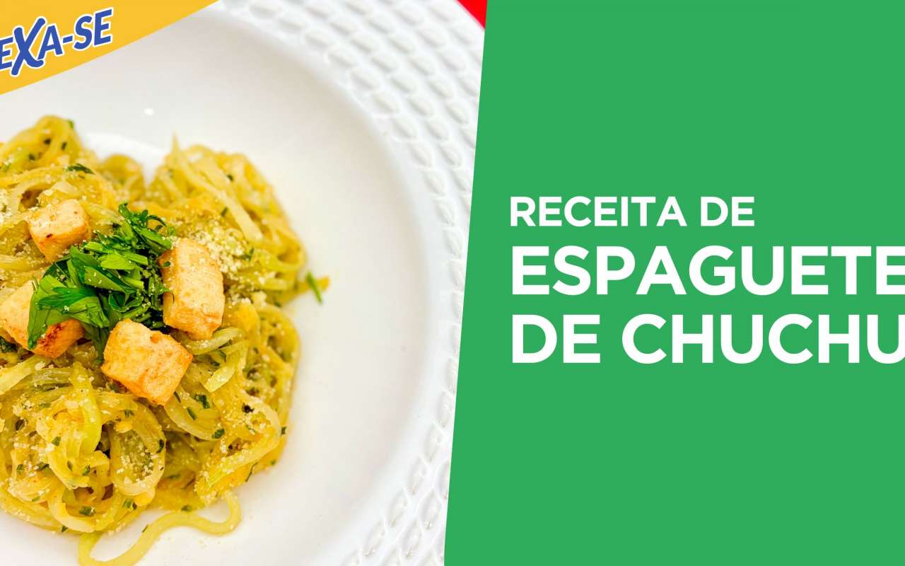 Receita: Espaguete de chuchu
