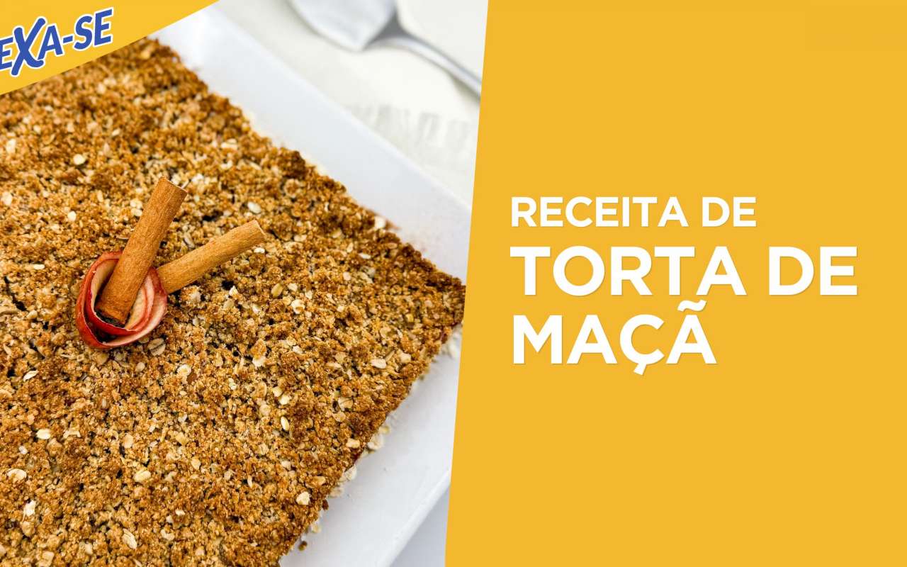 Receita: Torta de maçã
