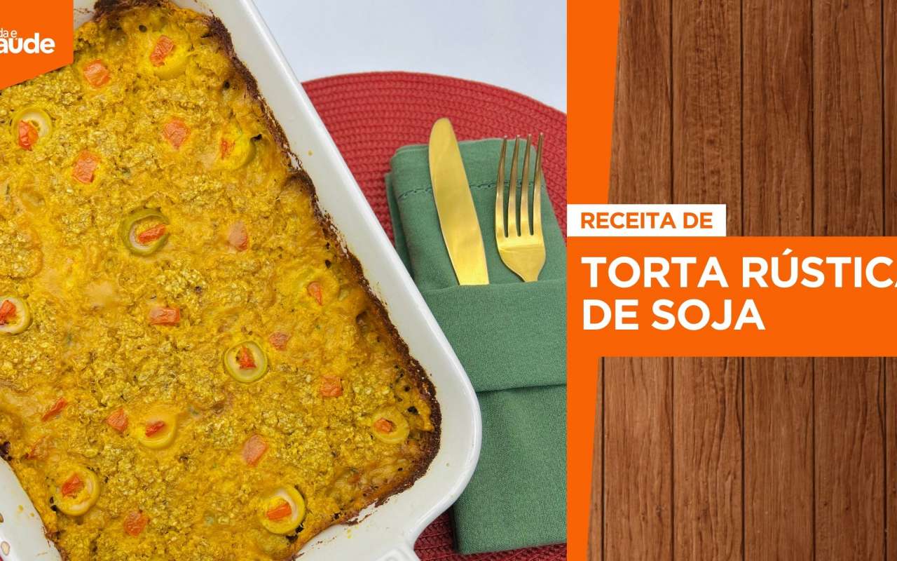 Receita: Torta rústica de soja