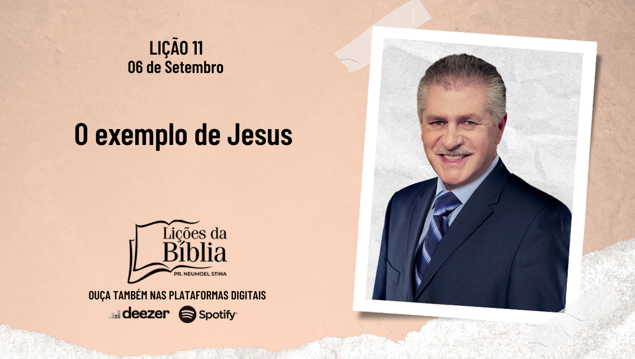 O exemplo de Jesus