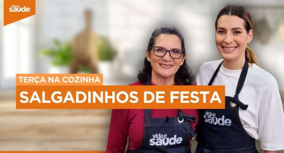 Terça na cozinha: Salgadinhos de festa