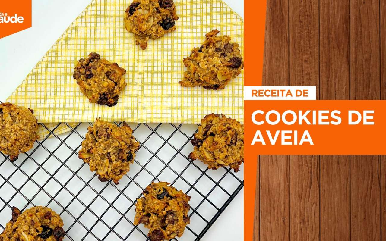 Receita: Cookies de aveia