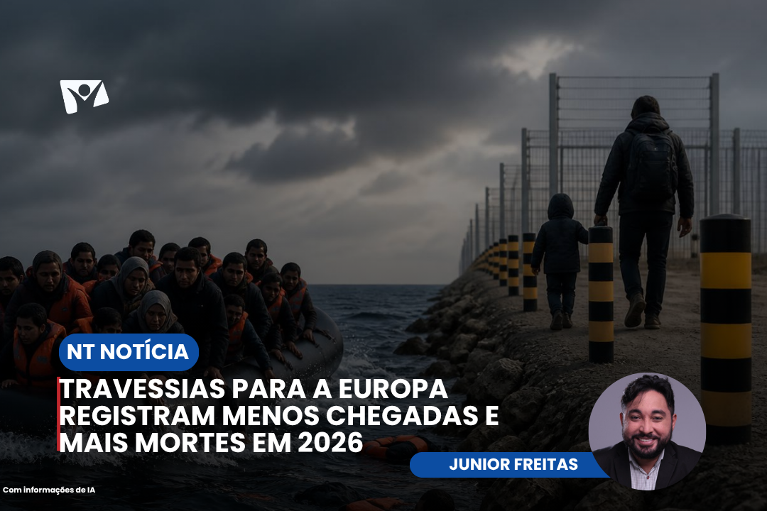 Travessias para a Europa registram menos chegadas e mais mortes em 2026