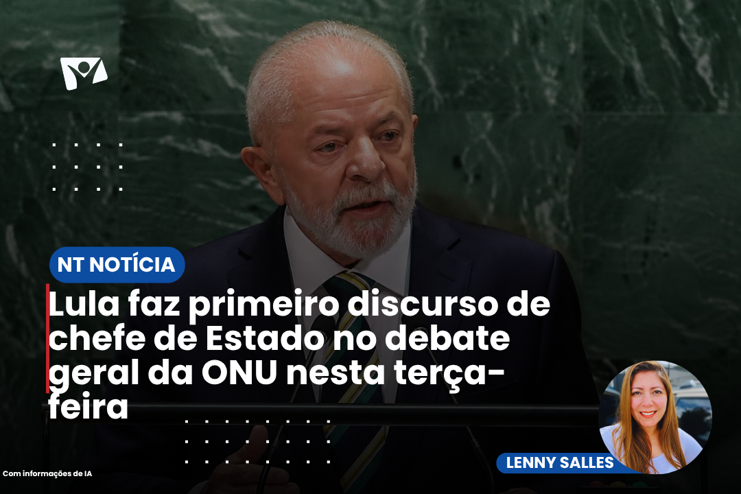 Lula faz primeiro discurso de chefe de Estado no debate geral da ONU nesta terça-feira