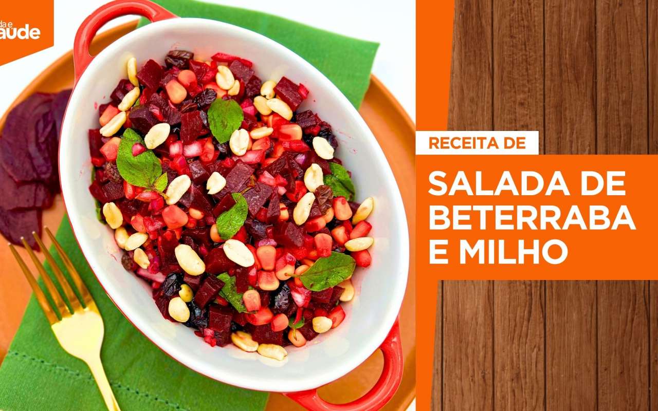 Receita: Salada de beterraba e milho