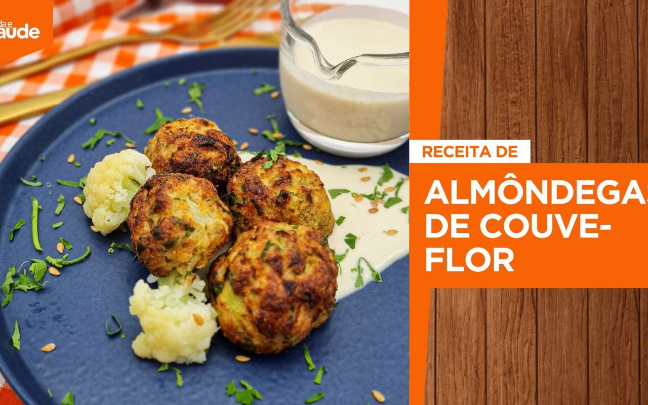 Receita: Almôndegas de couve-flor