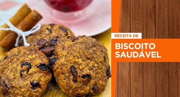 Receita: Biscoito saudável