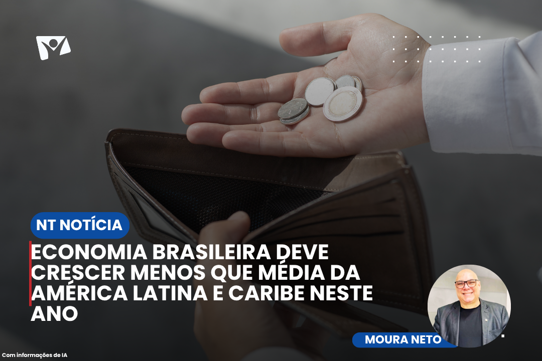 Economia brasileira deve crescer menos que média da América Latina e Caribe neste ano