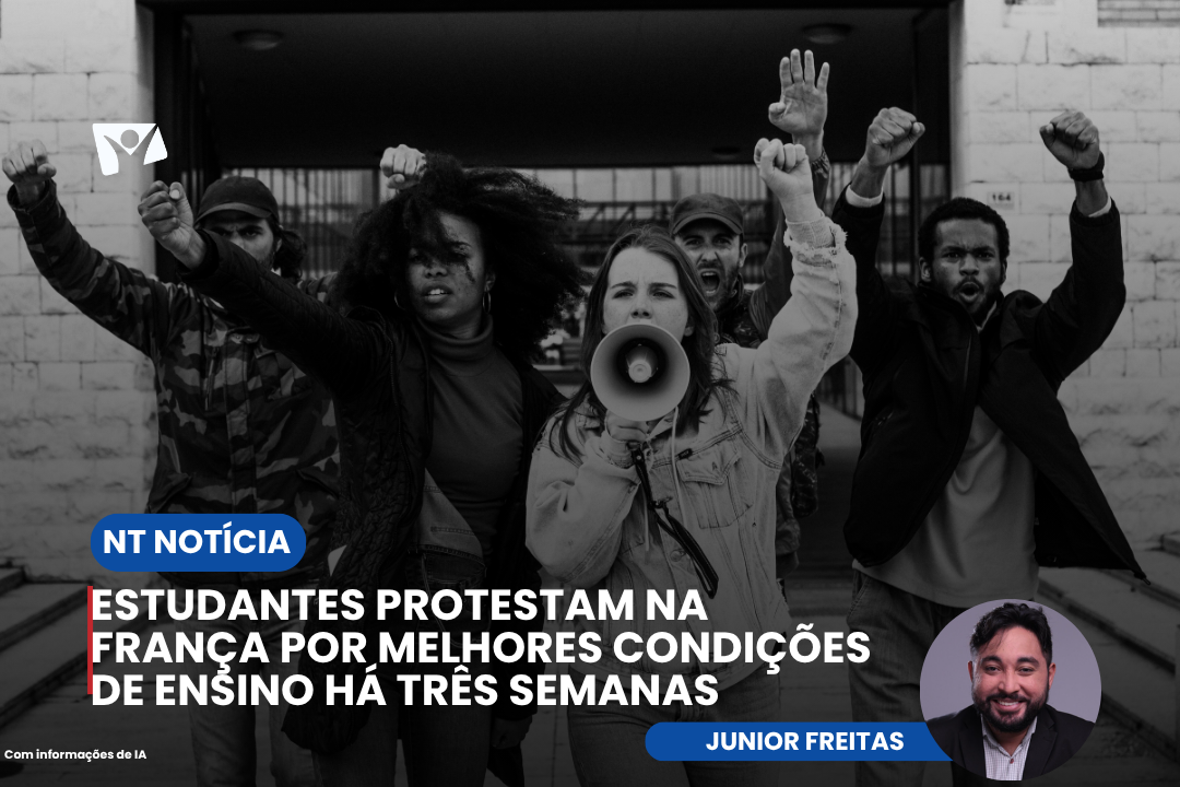 Estudantes protestam na França por melhores condições de ensino há três semanas