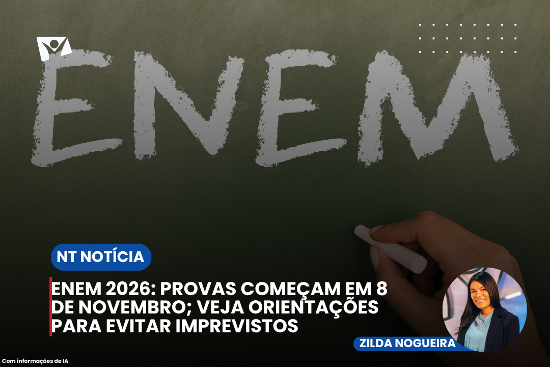 Enem 2026: provas começam em 8 de novembro; veja orientações para evitar imprevistos