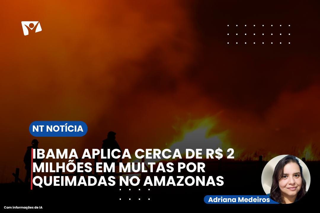 Ibama aplica cerca de R$ 2 milhões em multas por queimadas no Amazonas