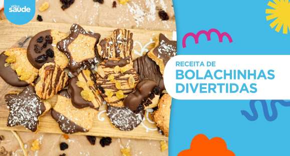 Receita: Bolachinhas divertidas