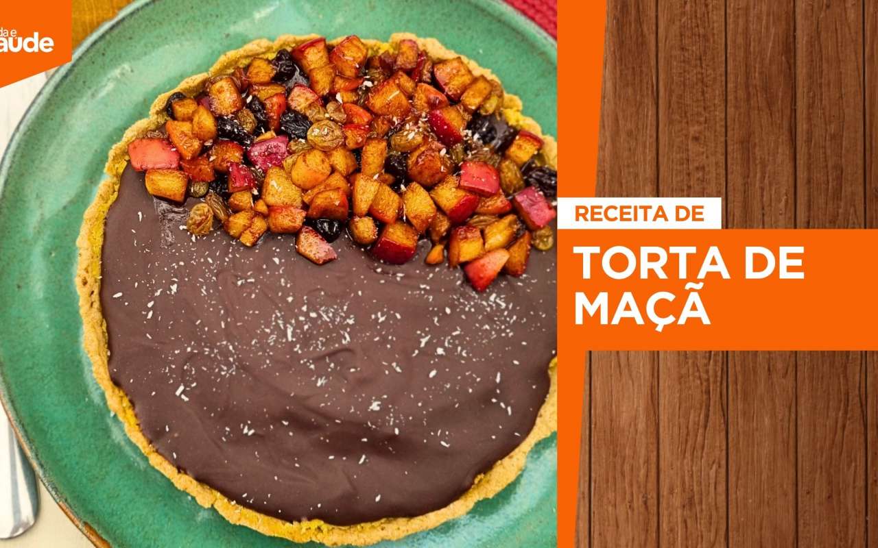 Receita: Torta de maçã